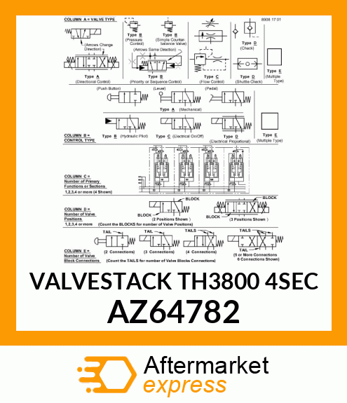 VALVESTACK TH3800 4SEC AZ64782