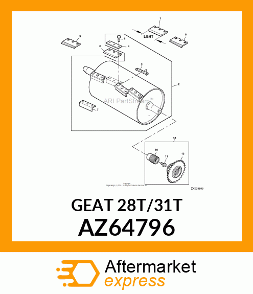 Chain Sprocket AZ64796