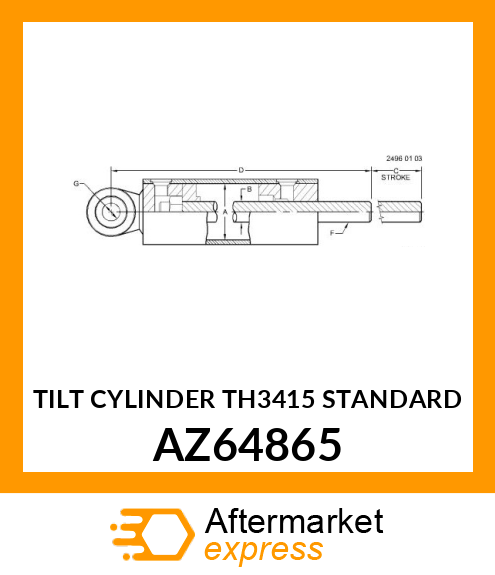 Hydraulic Cylinder AZ64865