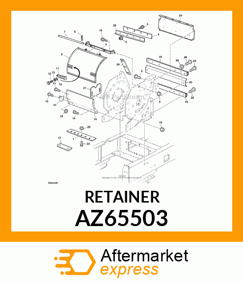 RETAINER AZ65503
