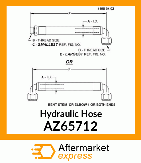 Hydraulic Hose AZ65712