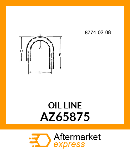 OIL LINE AZ65875