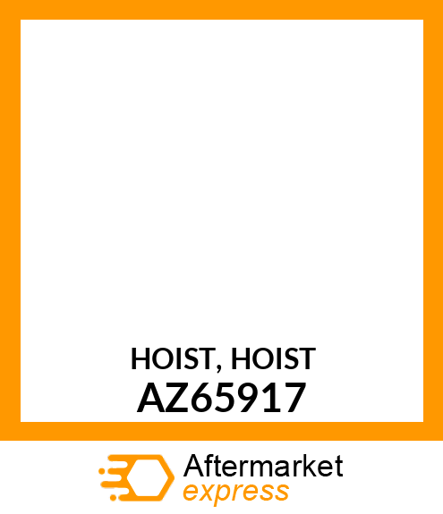 HOIST, HOIST AZ65917