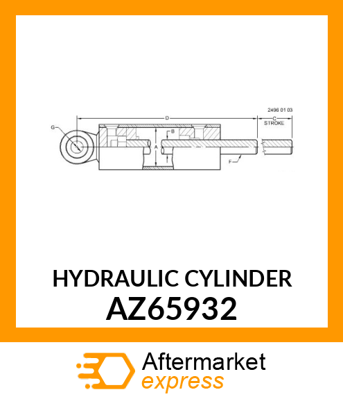 Hydraulic Cylinder AZ65932