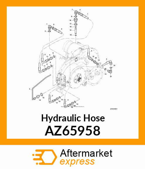 Hydraulic Hose AZ65958