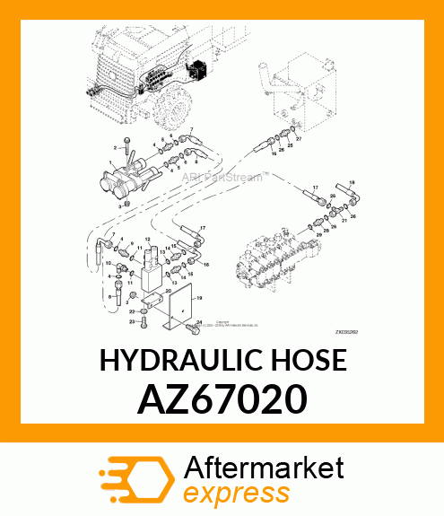 Hydraulic Hose AZ67020