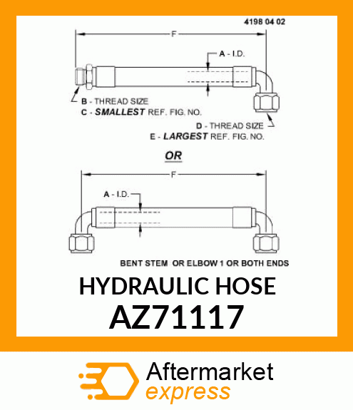 HYDRAULIC HOSE AZ71117