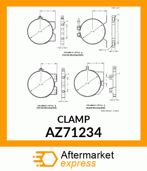 CLAMP AZ71234