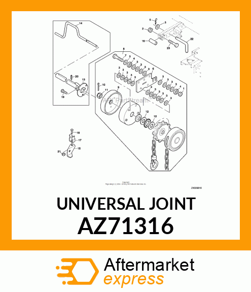 UNIVERSAL JOINT AZ71316