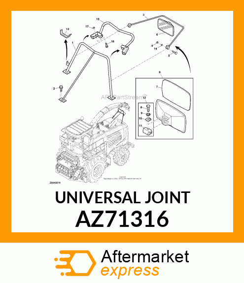 UNIVERSAL JOINT AZ71316