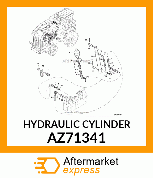 Hydraulic Cylinder AZ71341