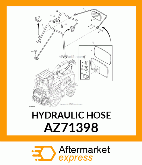Hydraulic Hose AZ71398