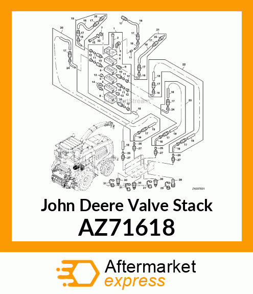 VALVE STACK AZ71618