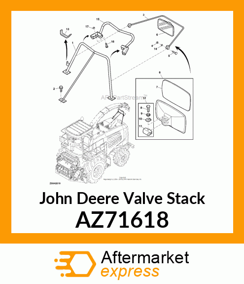 VALVE STACK AZ71618