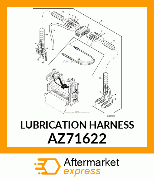 LUBRICATION HARNESS AZ71622