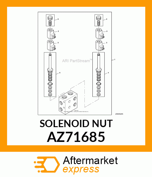 SOLENOID NUT AZ71685