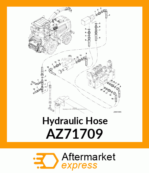 Hydraulic Hose AZ71709