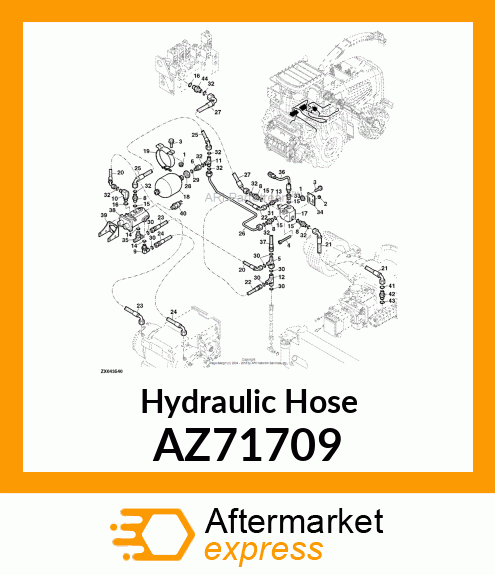 Hydraulic Hose AZ71709