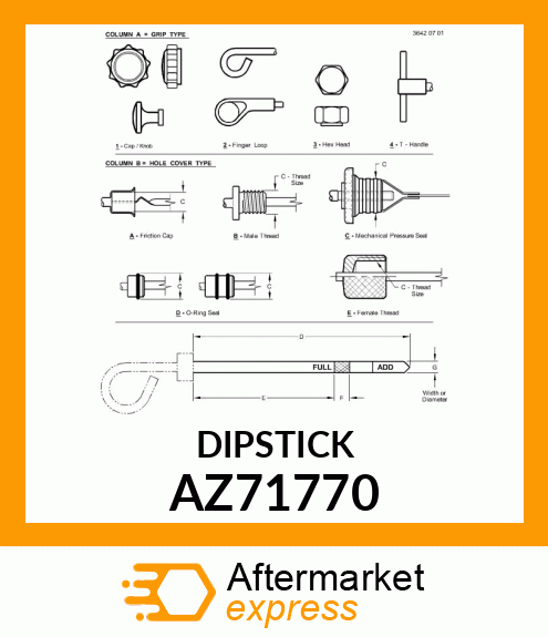 Dipstick AZ71770