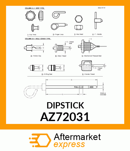 Dipstick AZ72031