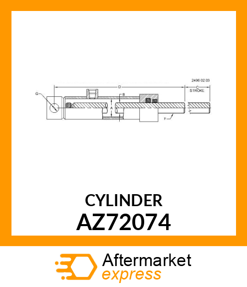 CYLINDER AZ72074
