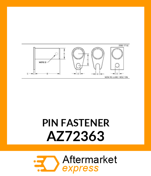 Pin Fastener AZ72363