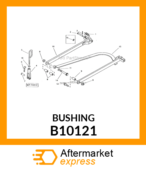 BUSHING B10121