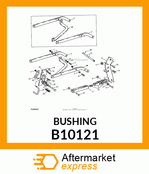 BUSHING B10121