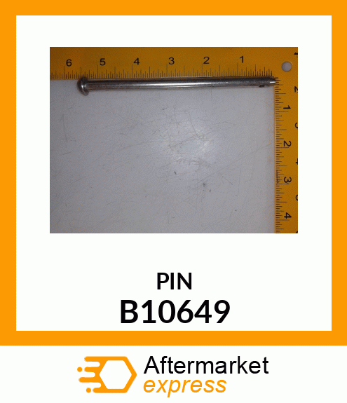 PIN, HOPPER BOTTOM amp; FLOOR PLATE B10649