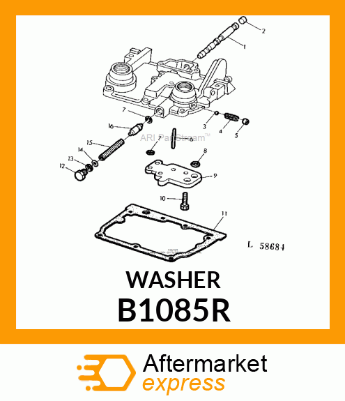 Washer B1085R
