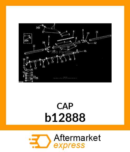 NOZZLE CAP,STD. THREADED b12888