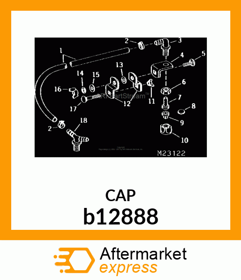 NOZZLE CAP,STD. THREADED b12888