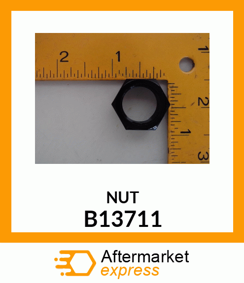 NOZZLE CLAMP NUT B13711