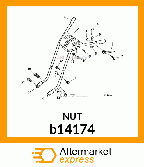 NUT, LOCK b14174