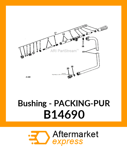 Bushing - PACKING-PUR B14690