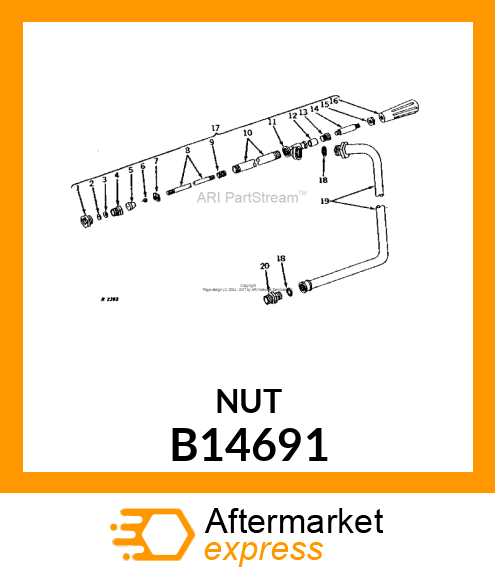 Nut B14691