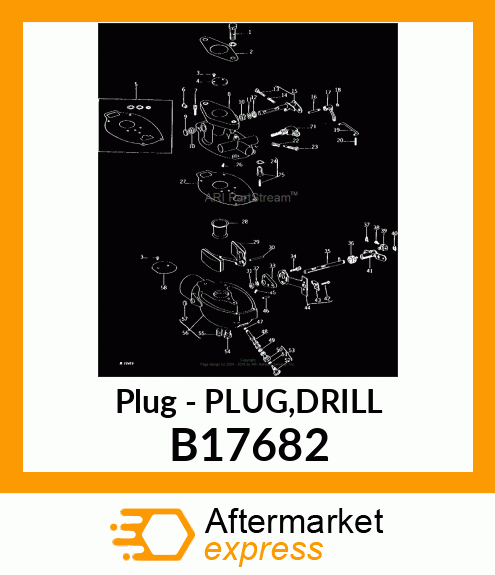 Plug - PLUG,DRILL B17682