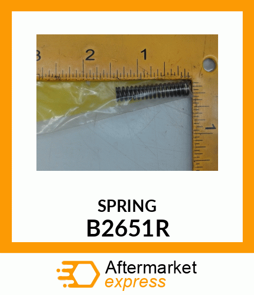 Spring B2651R