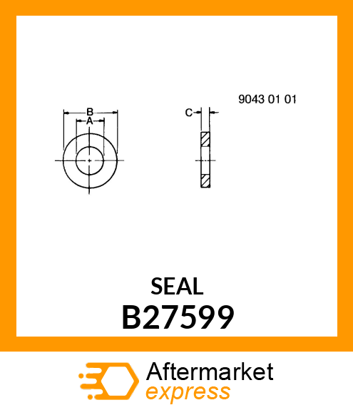 SEDIMENT JAR SEAL B27599