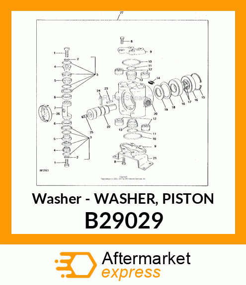 Washer B29029