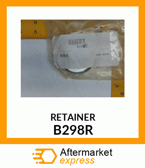 ROUND RETAINER, FAN BEARING PACKING B298R