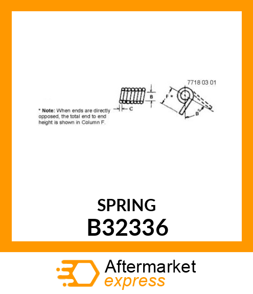 Spring B32336