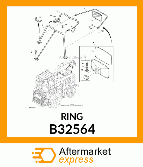 RING, RETAINING B32564