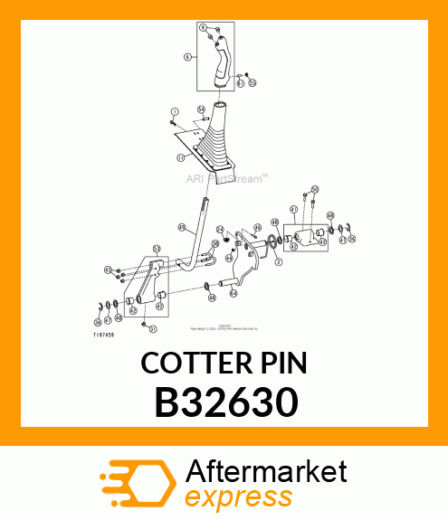 Spring Locking Pin B32630