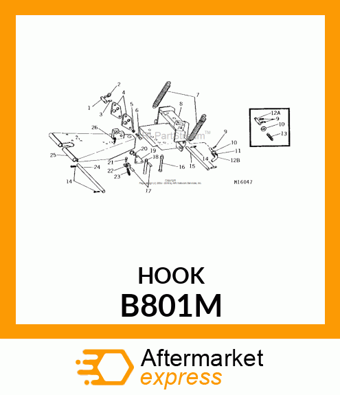 S Hook B801M