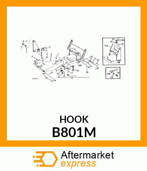 S Hook B801M