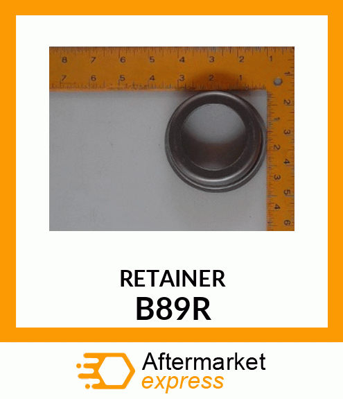 ROUND RETAINER, FRONT WHEEL FELT B89R