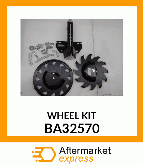 WHEEL KIT, ROW CLEANER FOR SHORT AR BA32570