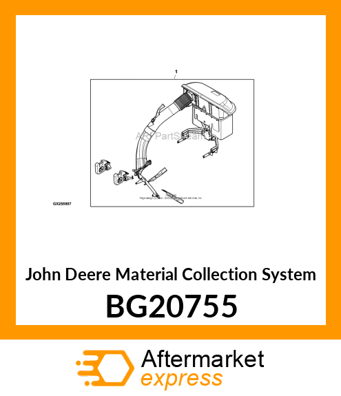 MATERIAL COLLECTION SYSTEM, Z335 42 BG20755