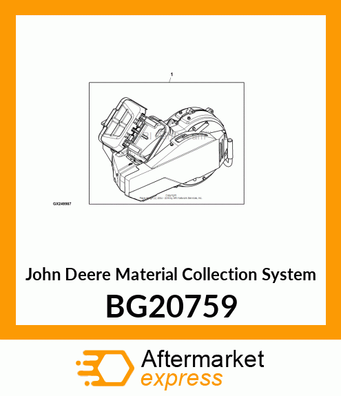 MATERIAL COLLECTION SYSTEM, POWERFL BG20759